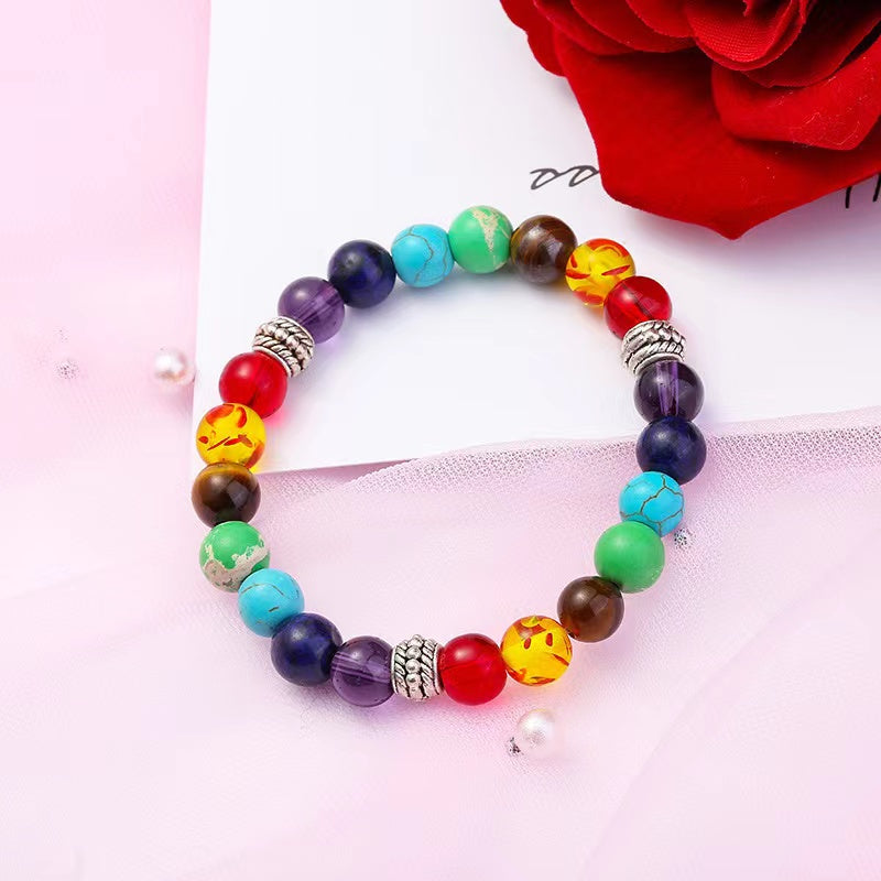 7 Chakra Stone Healing Bracelet