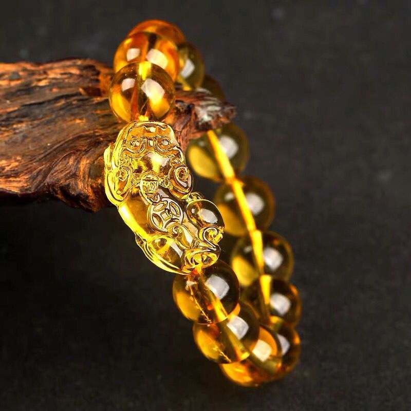 FortuneGuard Crystal Pi Xiu Bracelet