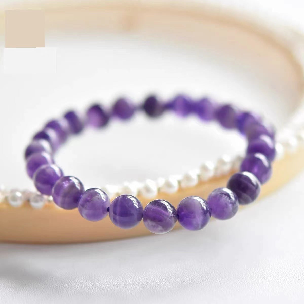 Positivity Balance Amethyst Bracelet