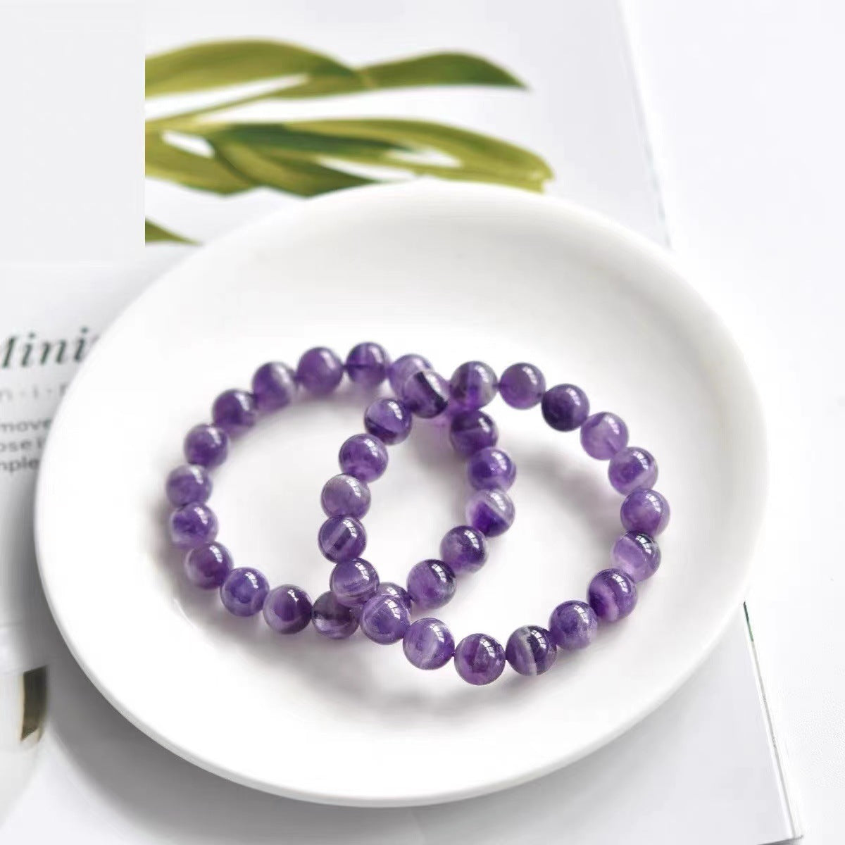 Positivity Balance Amethyst Bracelet