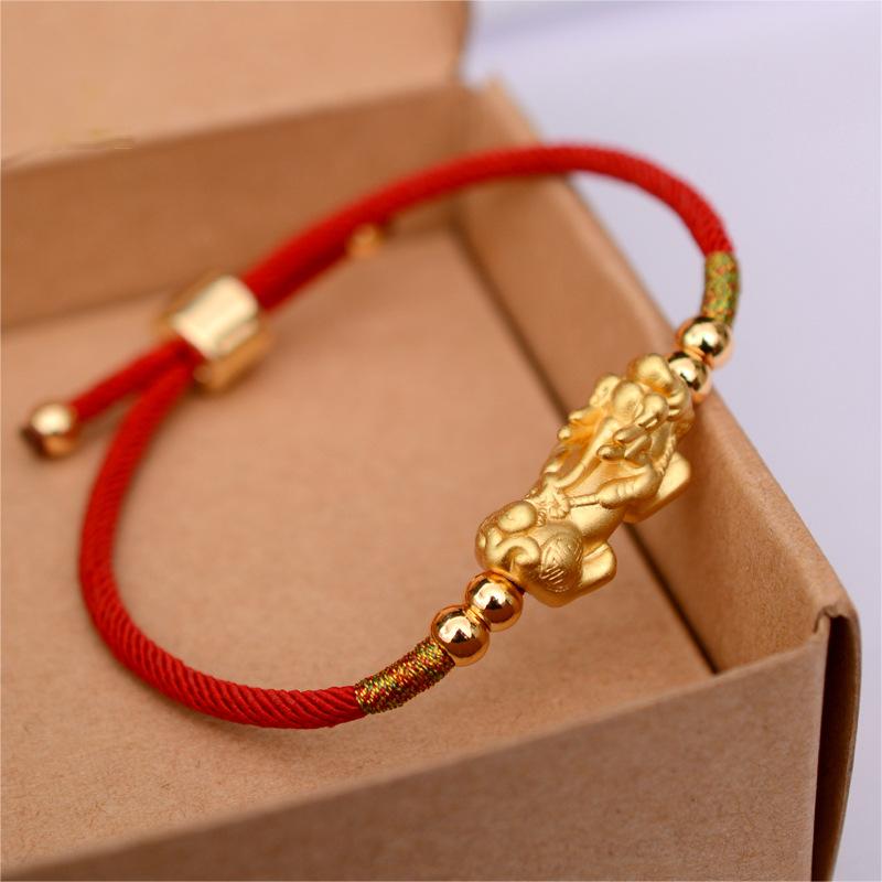 Success Luck Silver Pi Xiu Bracelet