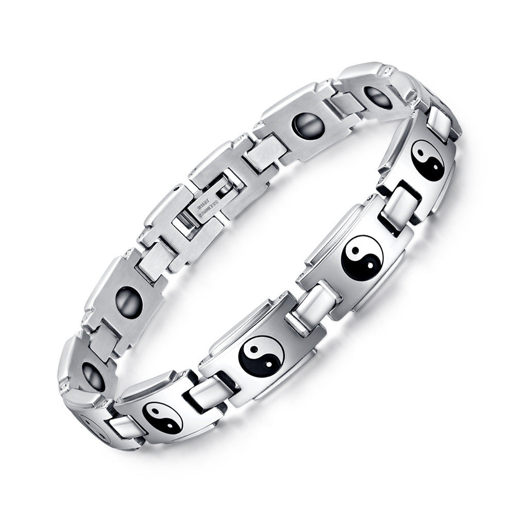 Tai Chi Bagua Yin Yang Magnetic Bracelet