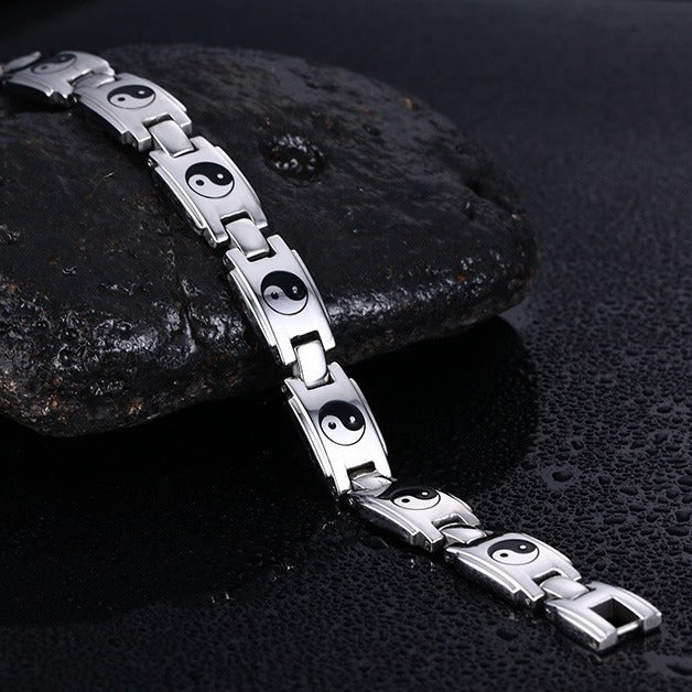 Tai Chi Bagua Yin Yang Magnetic Bracelet