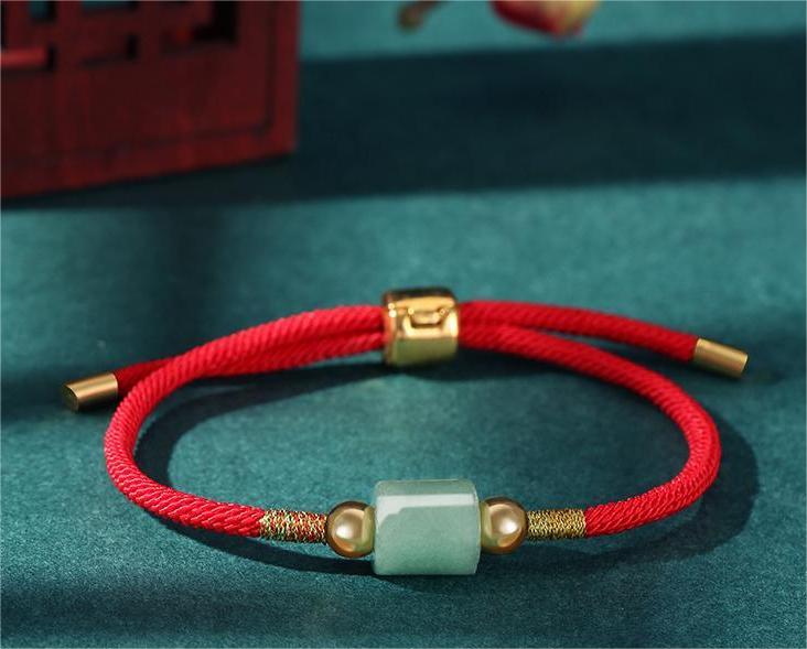 WealthGuardian Jade Harmony Bracelet