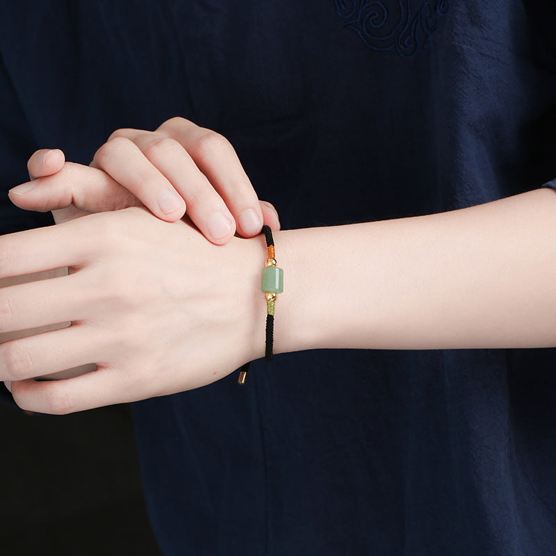 WealthGuardian Jade Harmony Bracelet