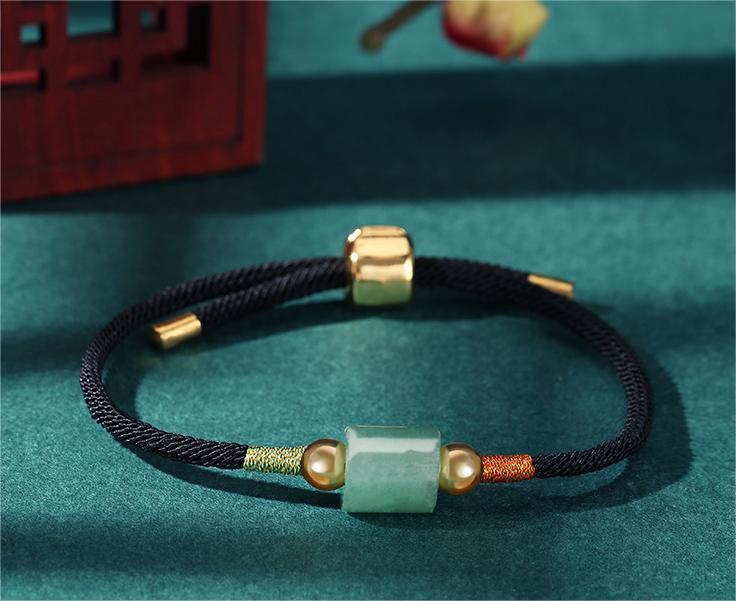 WealthGuardian Jade Harmony Bracelet