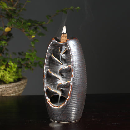 Ceramic Smoke Reversing Incense Burner