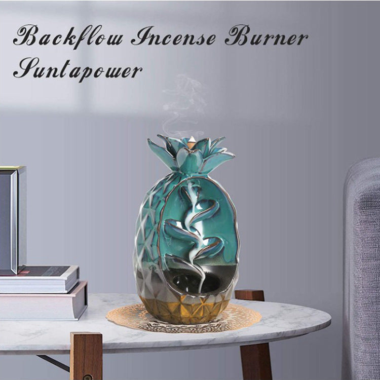 Ceramic Smoke Reversing Incense Burner