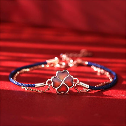 Clover Personalized Engraved Bracelet