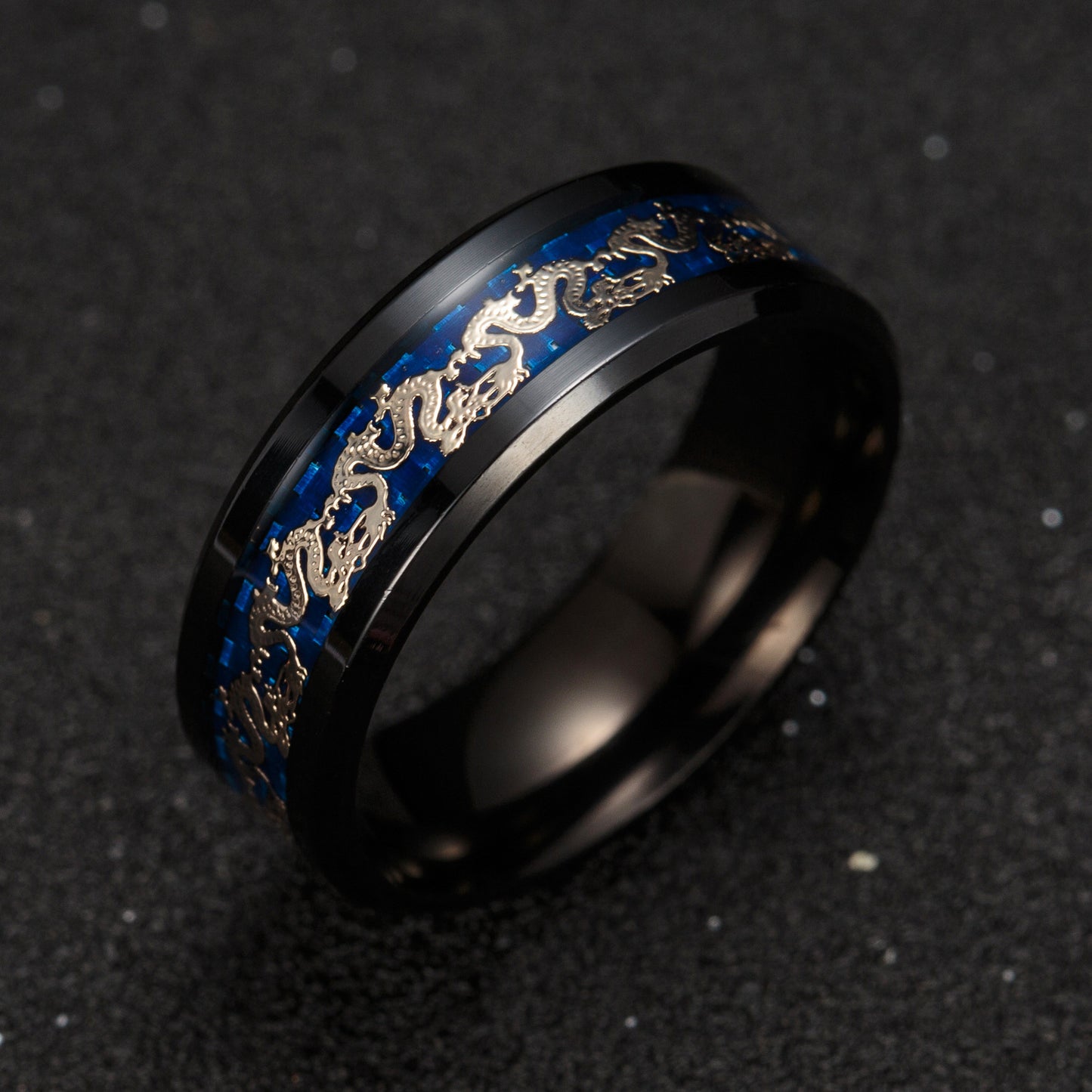 Dragon Wisdom Shield Ring