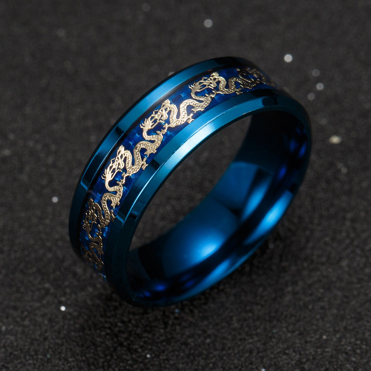 Dragon Wisdom Shield Ring