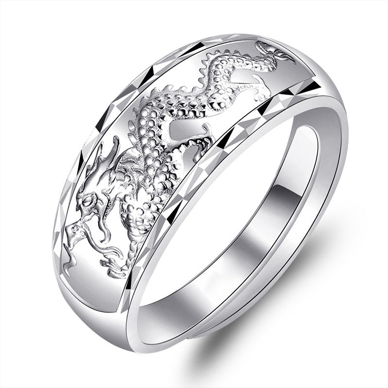 Dragon Phoenix Love Unity Rings