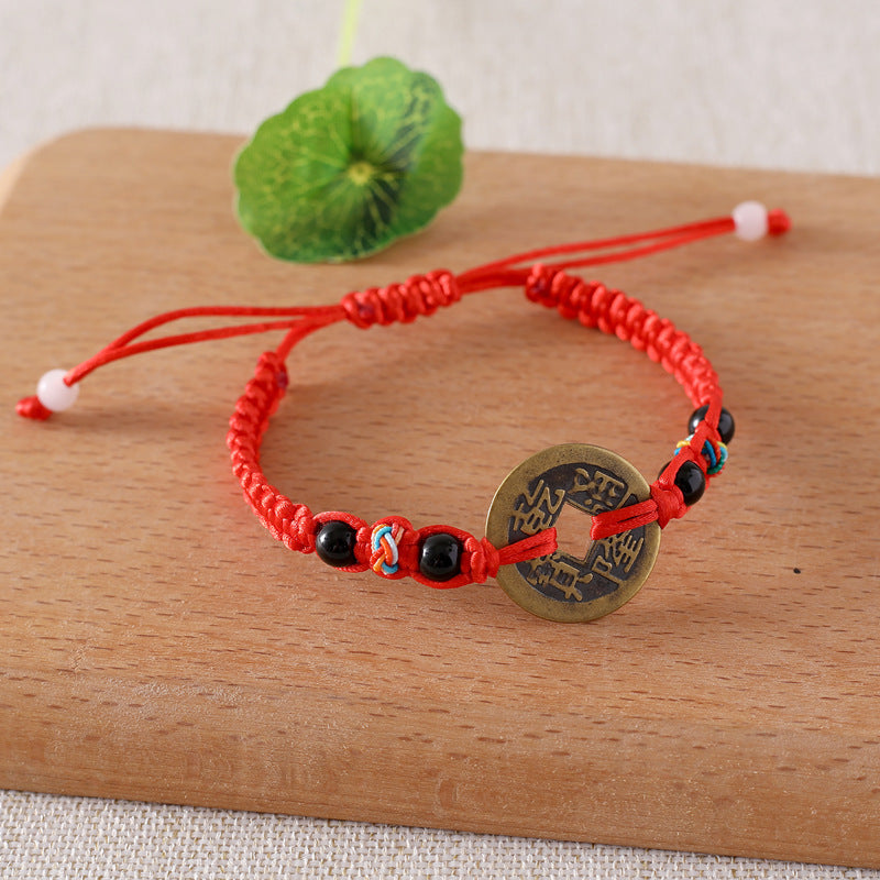 FortuneSuccess Lucky Coin Charm Bracelet