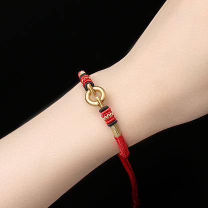 Guardian Wealth Gold Knot Bracelet