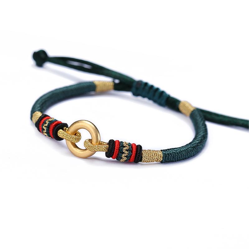 Guardian Wealth Gold Knot Bracelet