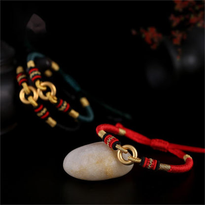 Guardian Wealth Gold Knot Bracelet