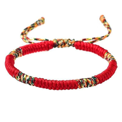 Lucky Harmony FiveColor Wishing Rope Bracelet