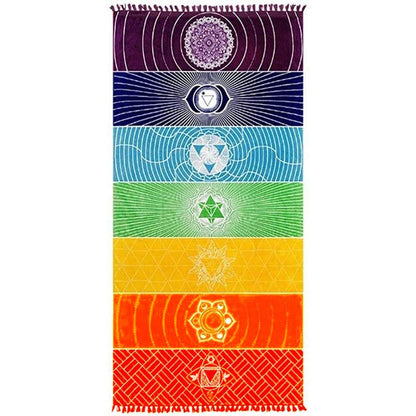 Meditation Chakra Yoga Rug