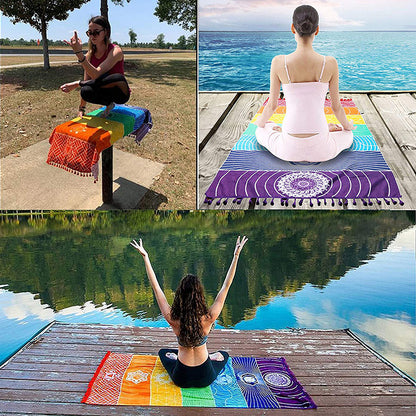 Meditation Chakra Yoga Rug