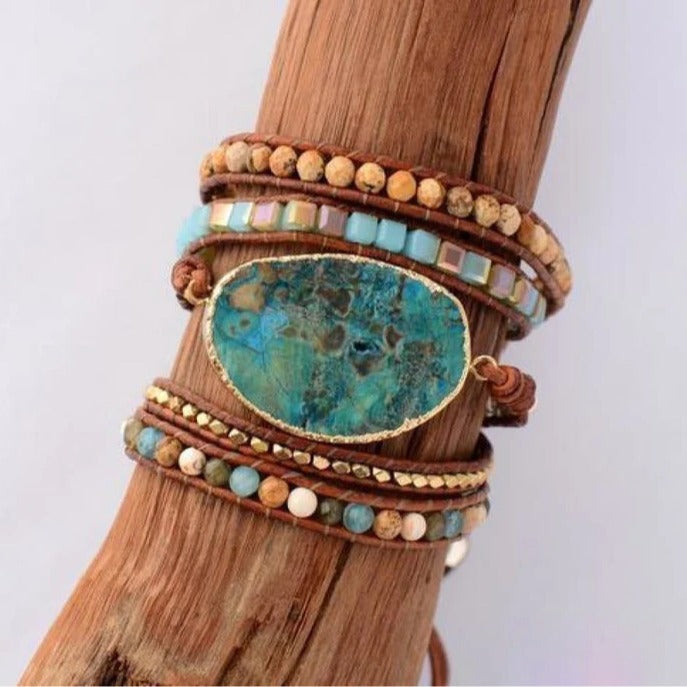 Natural Oceanite Bracelet