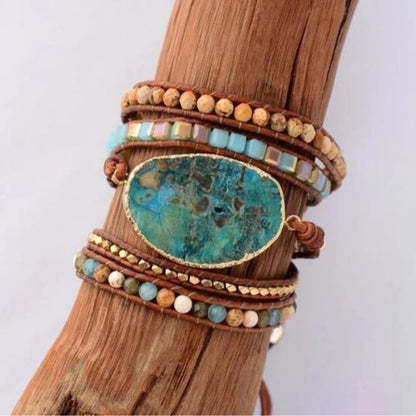 Natural Oceanite Bracelet