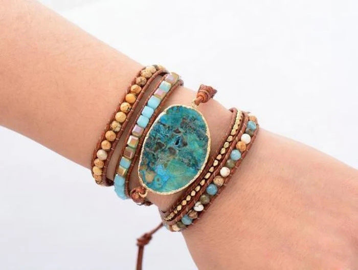 Natural Oceanite Bracelet