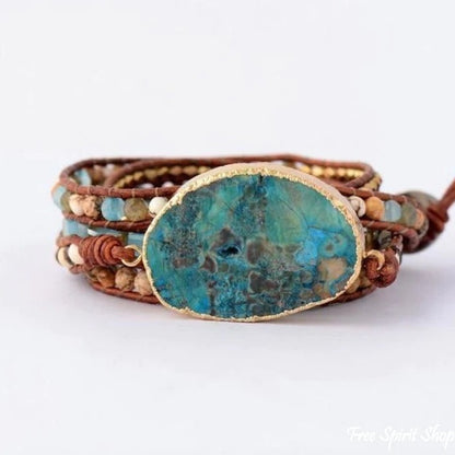 Natural Oceanite Bracelet