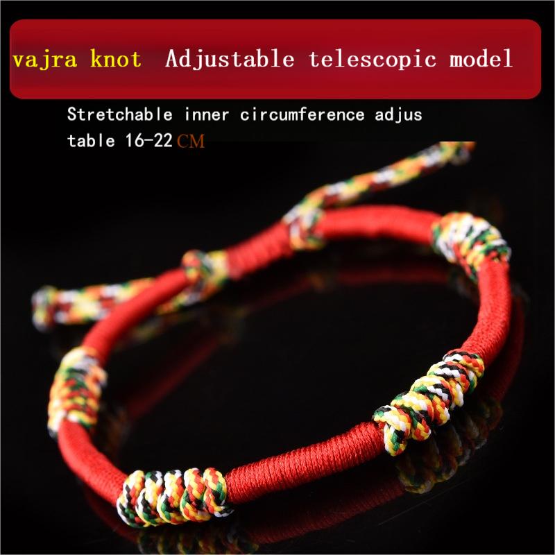 Lucky Harmony FiveColor Wishing Rope Bracelet