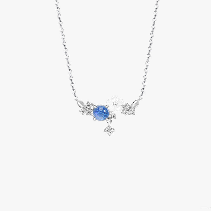 Eternal Bloom Silver Pendant Necklace