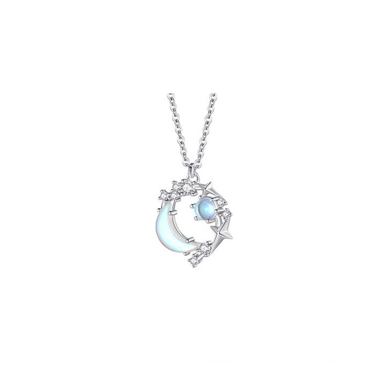 Luminous Moonstone Harmony Necklace