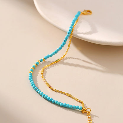 Turquoise Twin Guard Wealth Bracelet