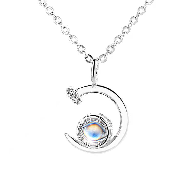 Love Echo 100 Languages Silver Pendant