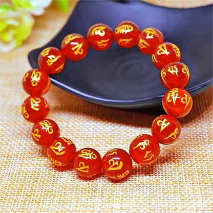 OmProtect Lucky Wisdom Bead Bracelet