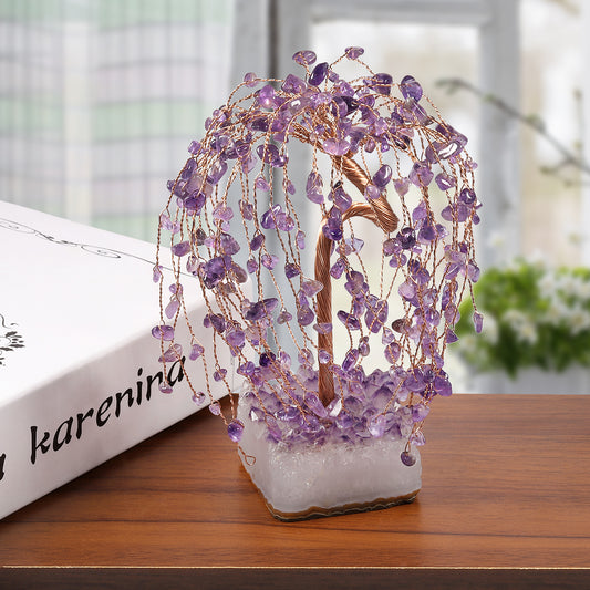 Prosperity Aura Amethyst Decor