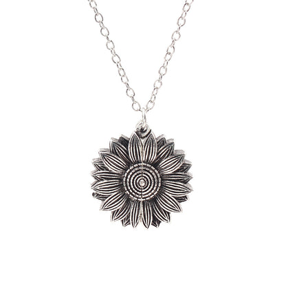 Sunshine Message Necklace - You Are My Sunflower