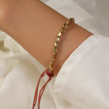 Tibetan Copper Beads Bracelet