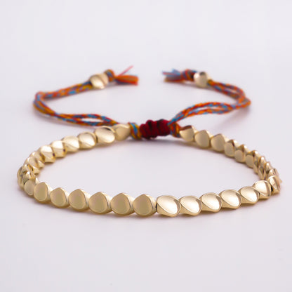 Tibetan Copper Beads Bracelet