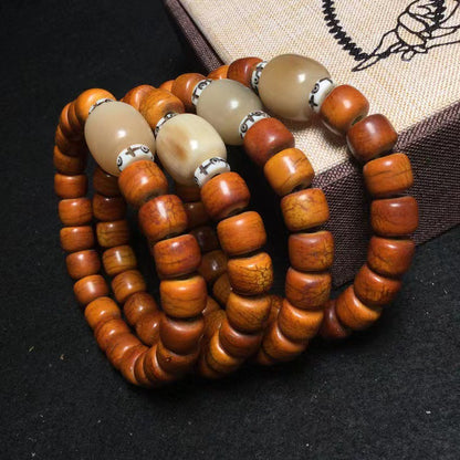 Tibetan Vitality Horn Bead Bracelet