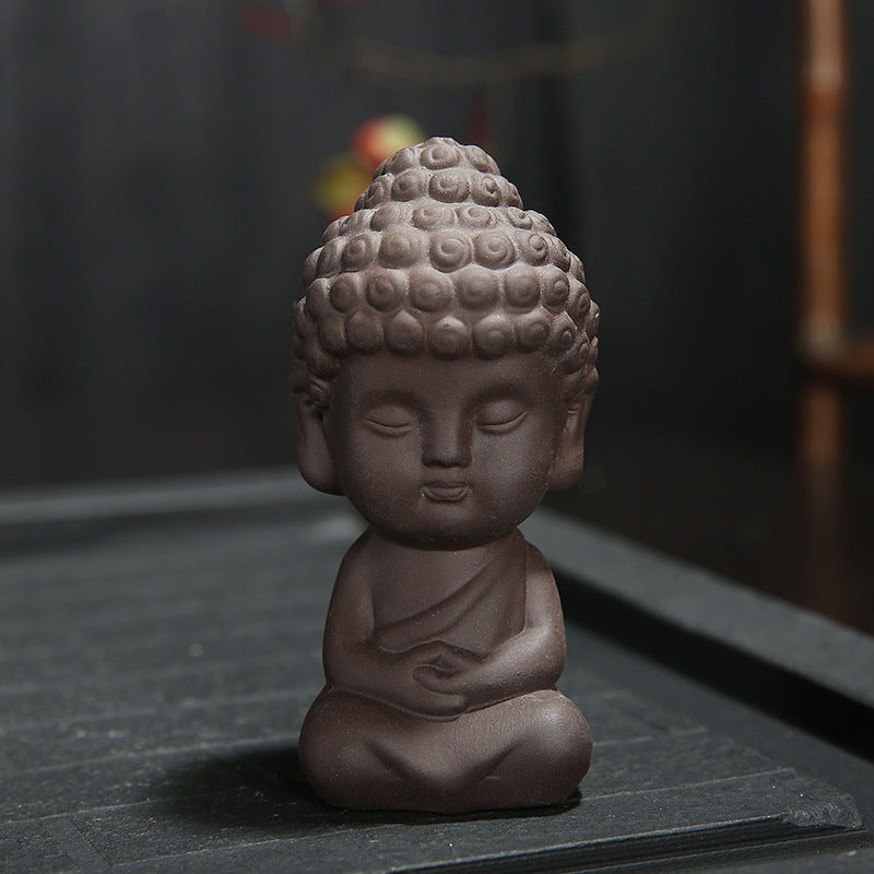 Wisdom Wealth Guardian Buddha Figurine