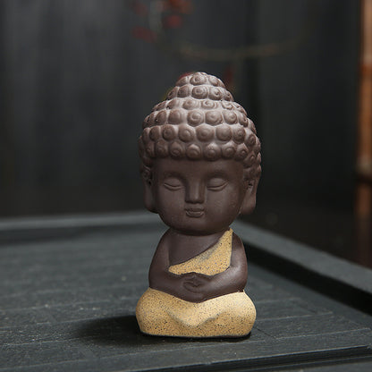 Wisdom Wealth Guardian Buddha Figurine