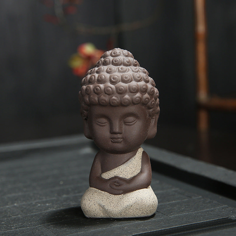 Wisdom Wealth Guardian Buddha Figurine