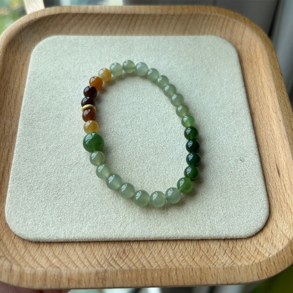 HarmonyHeal Jade Bead Bracelet