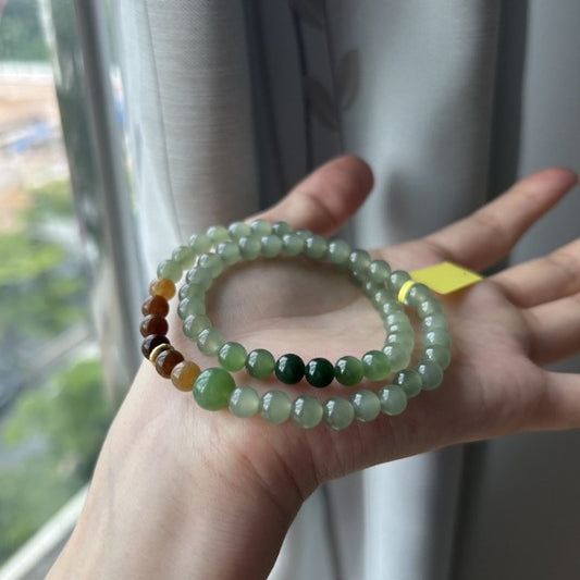 HarmonyHeal Jade Bead Bracelet