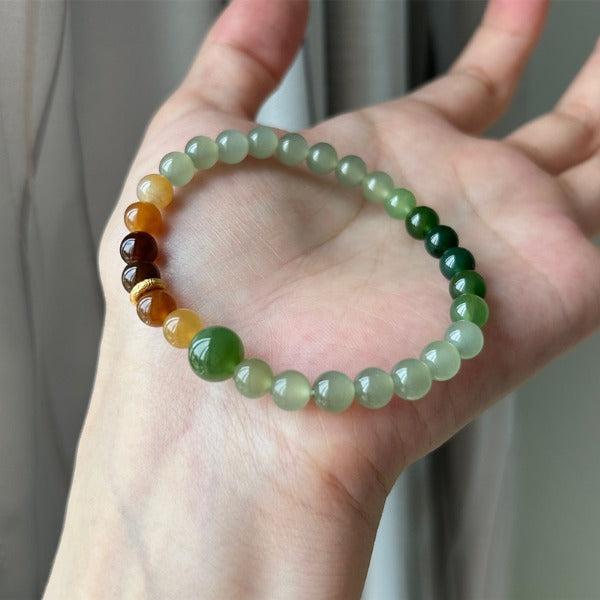 HarmonyHeal Jade Bead Bracelet